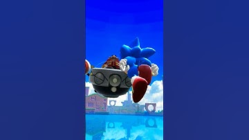Sonic Dash - Classic Sonic VS Boss Battle Eggman 😈🏳 #games #shorts