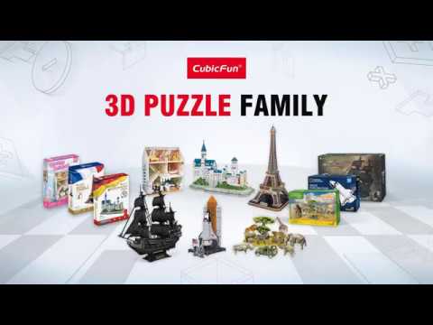 [SONOKONG] CubicFun 3D Puzzle 큐빅펀 3D 퍼즐