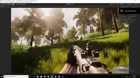 Unity3d Fps project(Terrain)