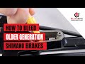 How to Bleed Older Generation Shimano MTB Hydraulic Disc Brakes | BleedZone Kit