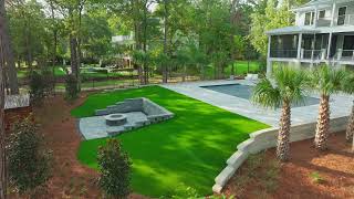 Backyard Transformation by Pleasant Landscapes | Mt. Pleasant, SC Outdoor Living Design