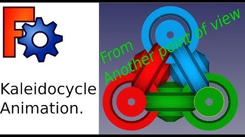 FreeCAD: Part Design and Assembly4: Animation: Kaleidocycle from another  point of view.