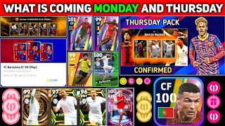 What is coming on monday and thursday In efootball 2023 Mobile | New season update, Free coins