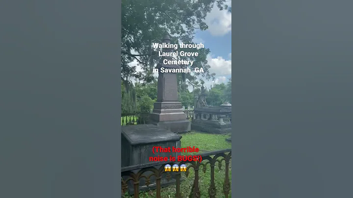 Laurel Grove Cemetery, Savannah
