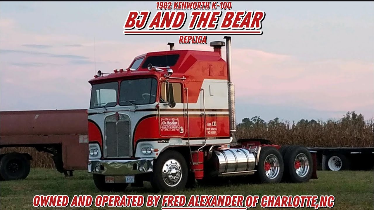 1982 KENWORTH K-100 BJ And The Bear Replica Interview, Truck Tour