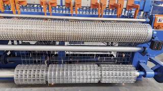 Automatic cutting wire mesh rolls welded wire mesh machine#wire #weldingmachine