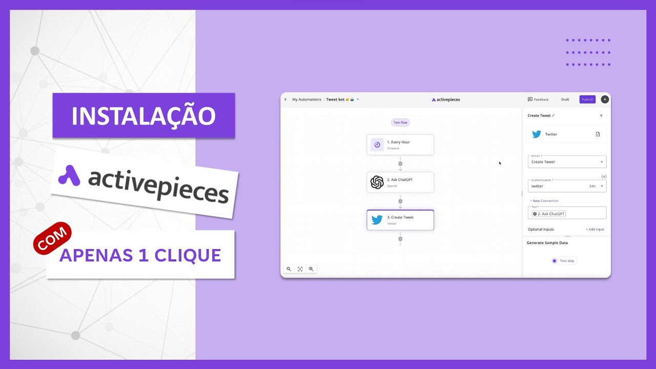🤖 Instalação do Activepieces com apenas um clique - YouTube