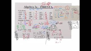 Alg 2a   Firestarter 25