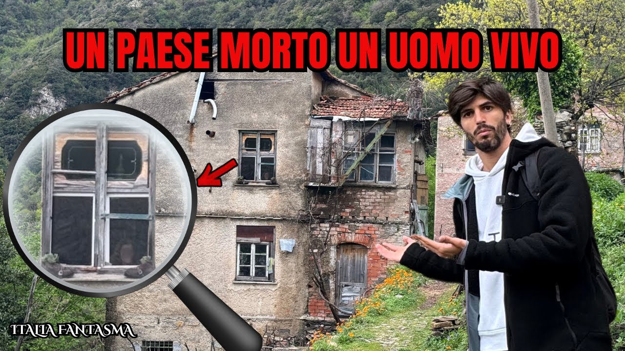 Il paese fantasma abitato da un SOLO UOMO | Italia Fantasma Ep.3