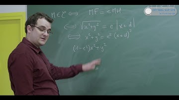 Coniques : ellipses, paraboles, hyperboles. Cours complet