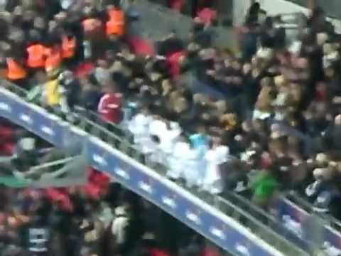 Swansea win the capital one cup at wembley! Trophy...