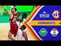 Saudi Arabia - Lebanon | Basketball Highlights - #FIBAWC 2023 Qualifiers