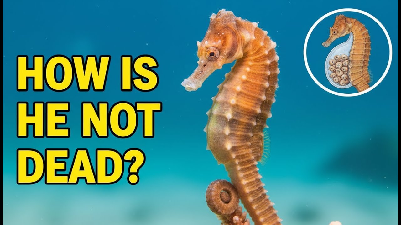 The Ocean’s Weirdest Freak: Dad Gets Pregnant, Walks Upright — Seahorses Make No Sense