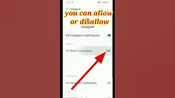 how to close the all notification sent by Instagram or other social media apps.how to enable..change