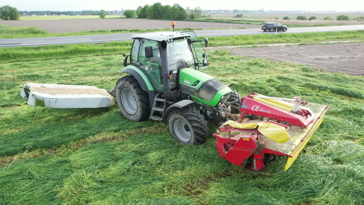 Zbiór traw na kiszonke       Rolnicy OKL