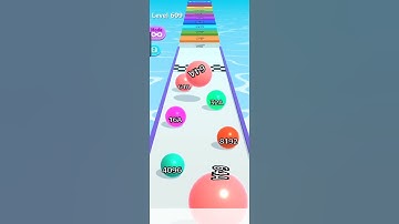 How to play Ball Run 2048 level 609 #ballrun #5minutestech #level609