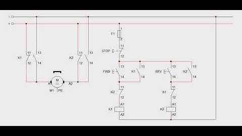 DC MOTOR _ FORWARD - REVERSE _ CADe SIMU V3 _ SIMULATION