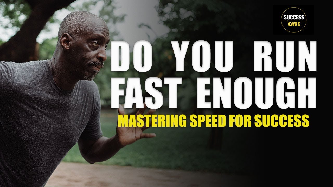DO YOU RUN FAST ENOUGH Mastering speed and Progress for success # ...