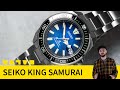 Seiko Prospex King Samurai Manta Ray - лучший дайверский циферблат