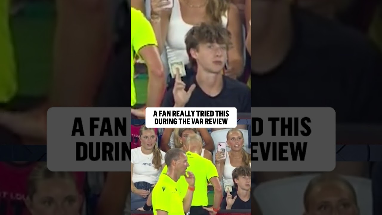 Nice try from this fan 🤣