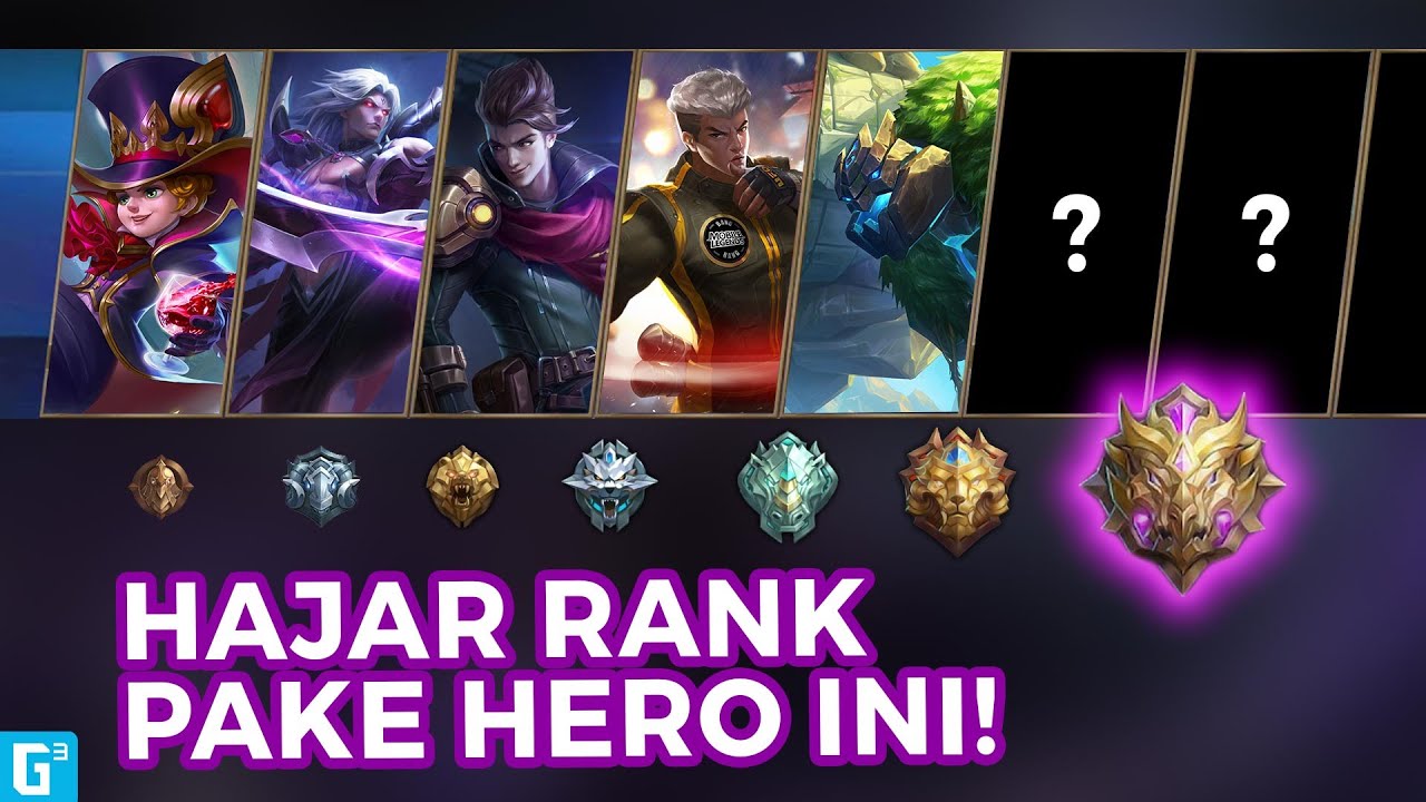 Cara Main Mobile Legend Biar Cepat Naik Rank - Berbagai ...