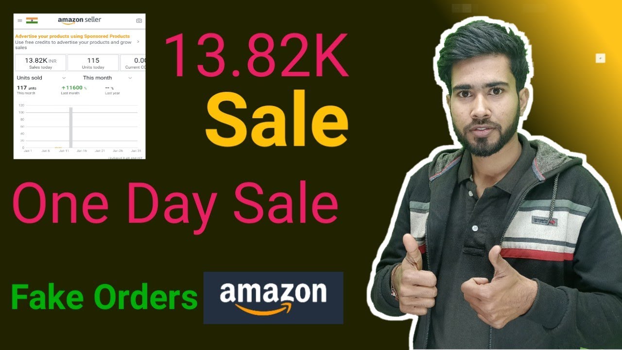 Amazon Sell in one Day Amazon Fake orders Received Fake order on