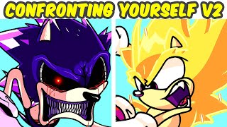 Friday Night Funkin' VS Sonic.EXE Confronting Yourself V2 (Retake) (FNF MOD/Update)