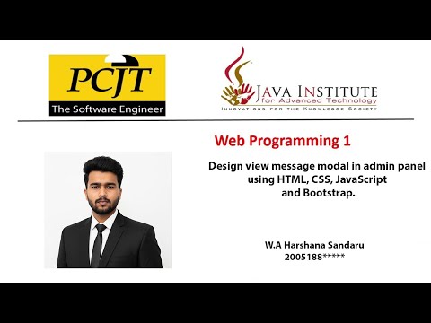 E-Shop Project | Task 47 | Web Programming 01 | Java Institute