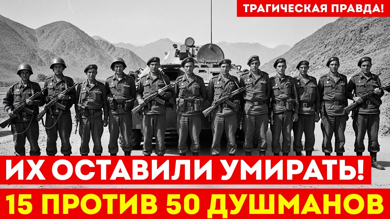 СТЁРЛИ С КАРТ: 15 солдат бросили в Афгане | Держались две недели БЕЗ ПОМОЩИ!