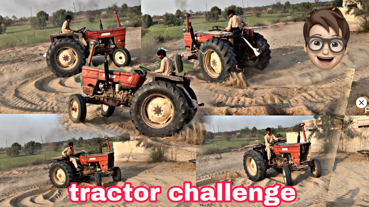 Extreme Tractor Drifting Challenge | Old Model Power 💪