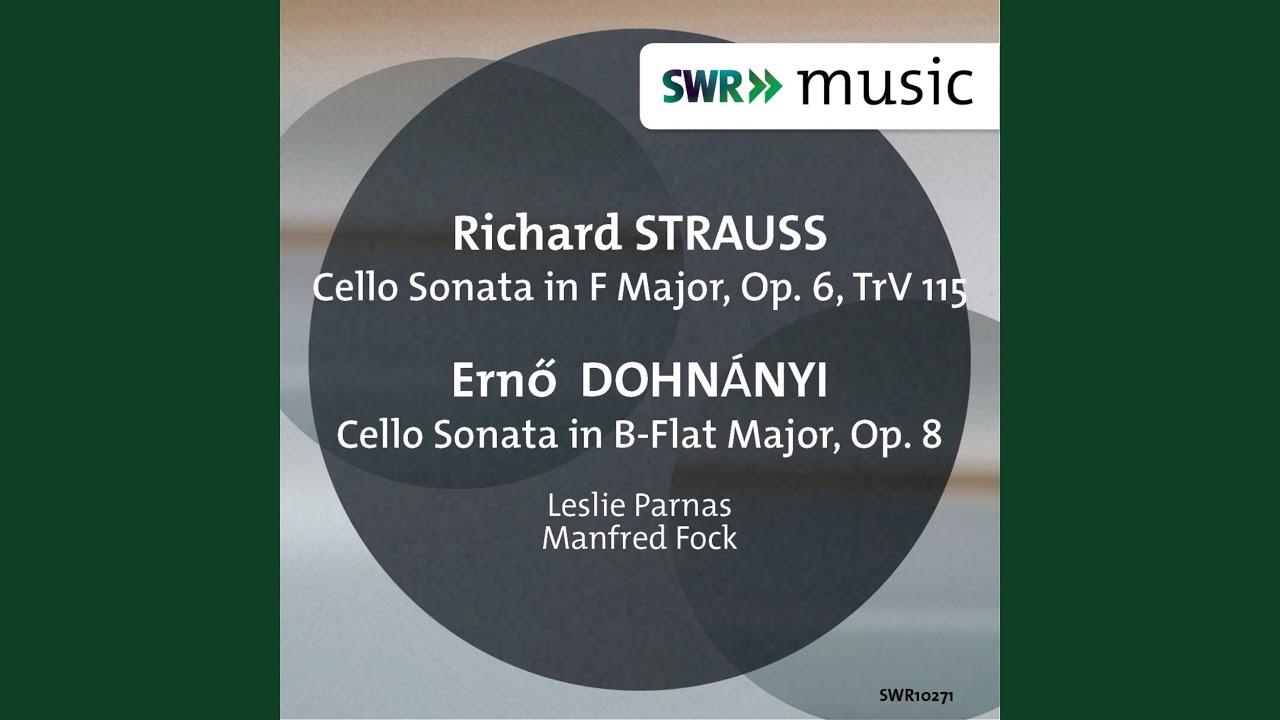 Sleduj Cello Sonata in F Major, Op. 6, TrV 115: II. Andante ma non troppo na YouTube
