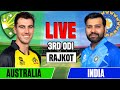 INDIA vs AUSTRALIA 3rd ODI Match Live | IND vs AUS Live Match Commentary &amp; Score