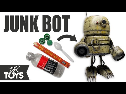 A DIY Junk Bot - How To Robot Scratch Build