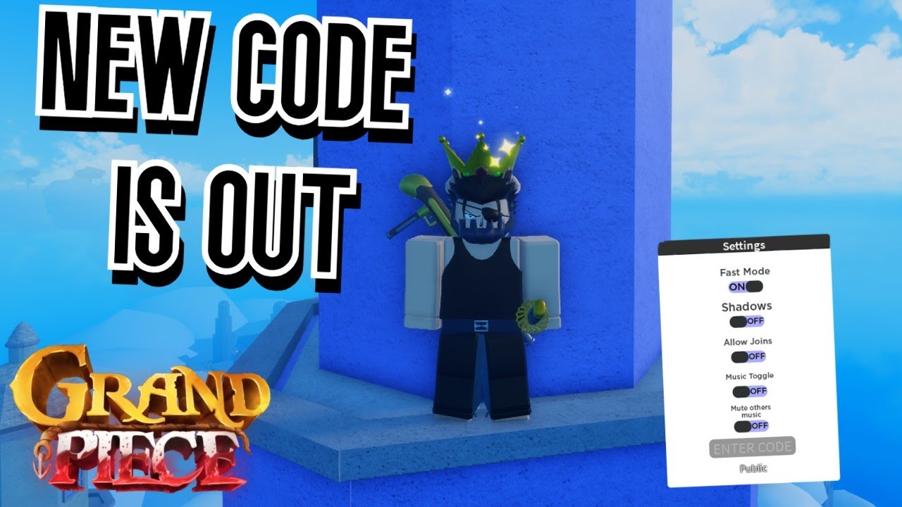 NEW CODE IS OUT IN (GRAND PIECE ONLINE) 