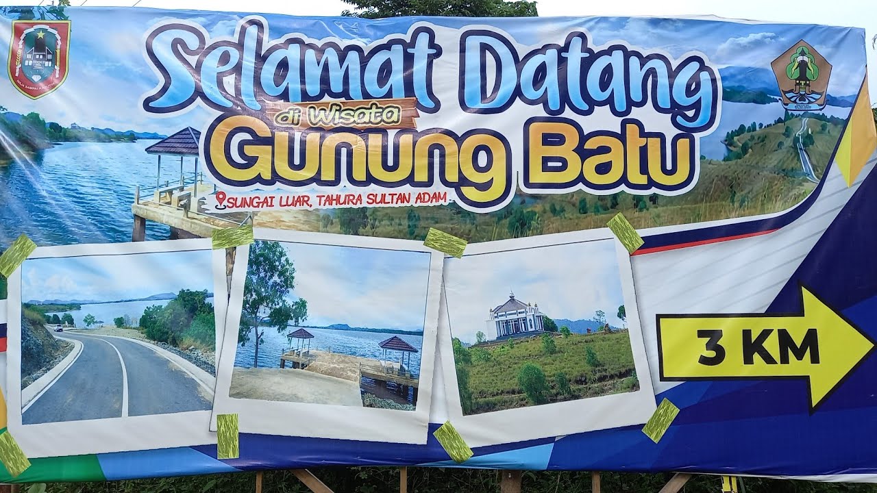 TEMPAT WISATA BUKIT BATU / GUNUNG BATU YANG LAGI VIRAL !!! 📍 Sungai Luar, Tiwingan Baru, Aranio.
