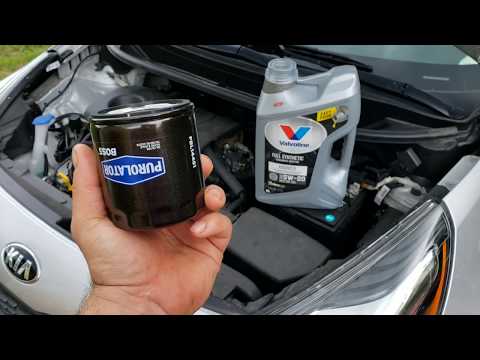 2012 - 2017 Kia Rio Oil Change DIY