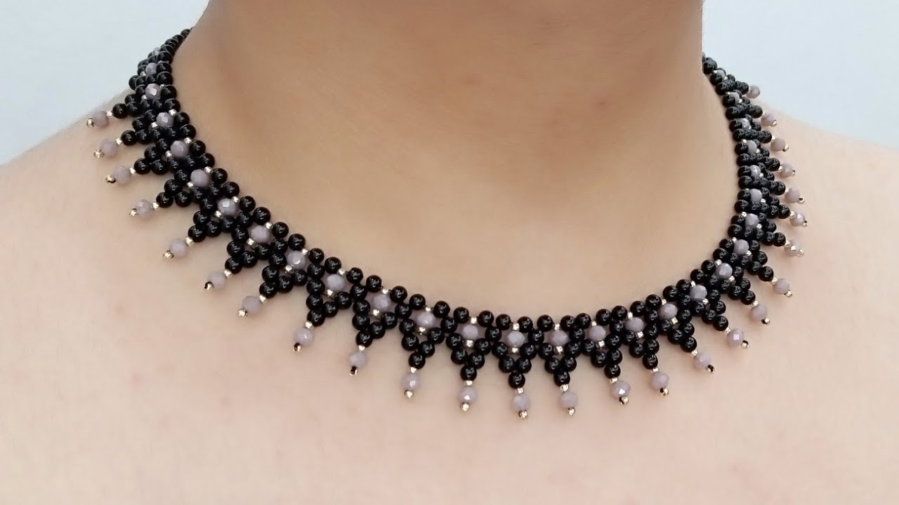 Nice & Easy Necklace Making | Beaded Necklace Making @Jewelry.Crystals #necklace #necklaces 