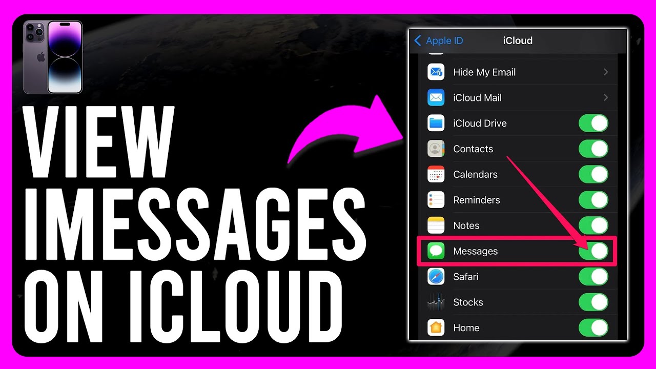 How To View IMessages On ICloud How To Access IMessage On ICloud