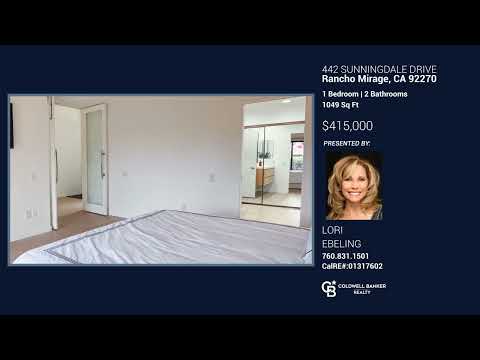 442 Sunningdale Drive, Rancho Mirage, CA home video tour