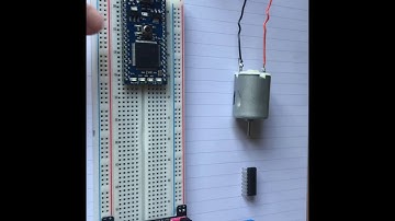 DC Motor Control with Microcontroller MBED