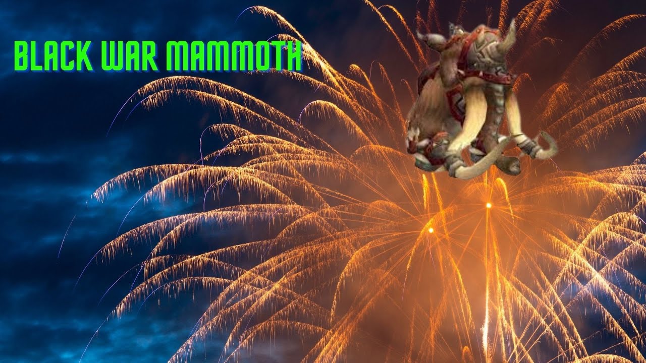 World of Warcraft: Black War Mammoth