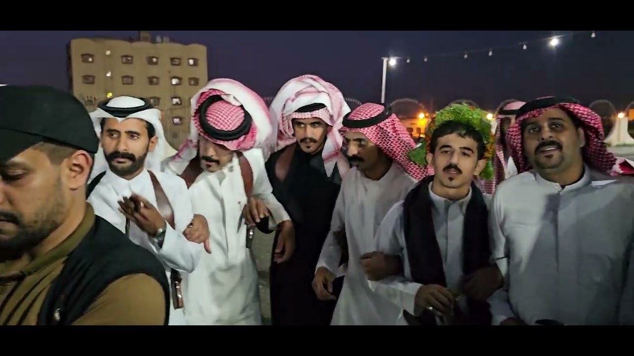 ترحيبة قبيلة بني جري  بضيوف علي بن محمد  ام عرابي  في زواجه