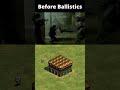 Projectiles Before vs After Ballistics