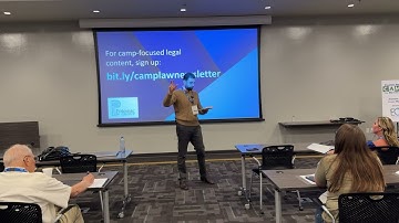 Reasonable Accommodations: Our Obligations Under the ADA - Keynote by Isaac Mamaysky at CAMPference