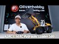 NEW 1/14 XDRC 580 RC HYDRAULIC LOADER FULL FUNCTION TEST & DETAIL REVIEW #rc #rcmodel