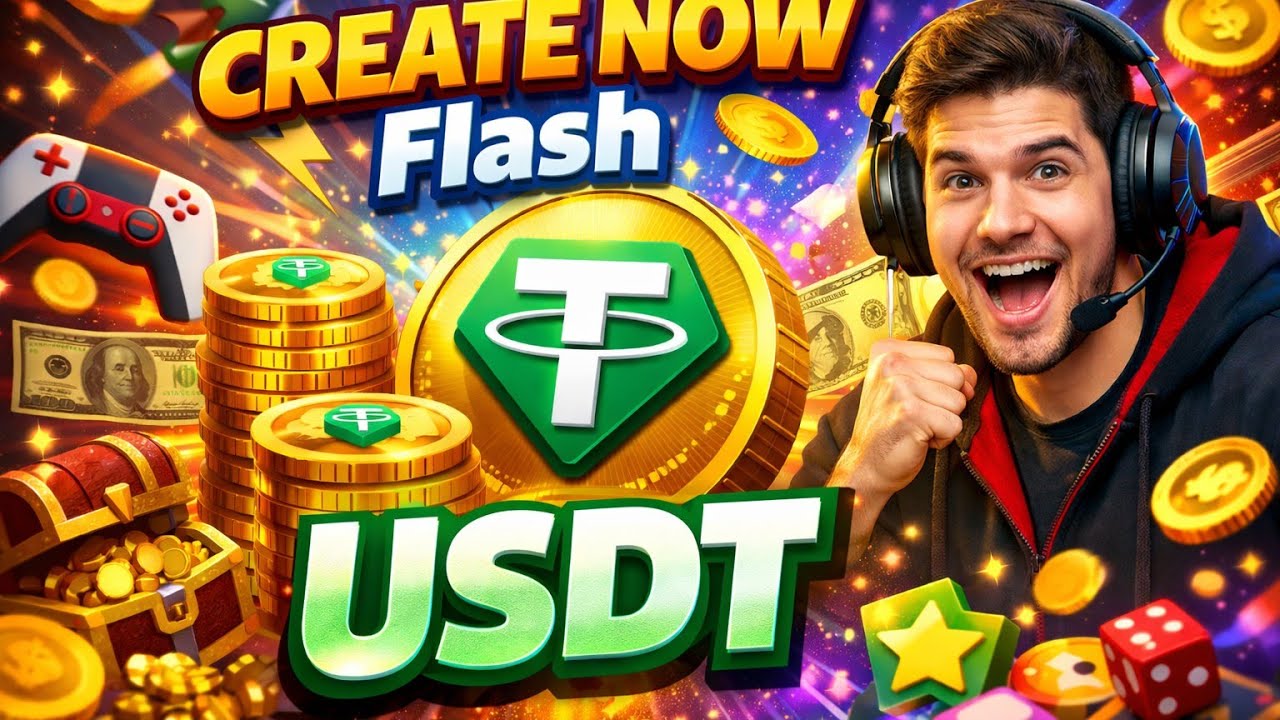 Real Flash USDT Create 
