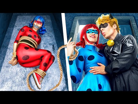 Fake LadyBug Vampire Kidnapped LadyBug 