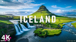 Iceland 4K Ultra HD  Relaxing Music With Beautiful Nature Scenes  Amazing Nature