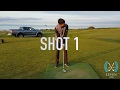 Peter Whiteford tries to make a hole-in-one with 500 balls