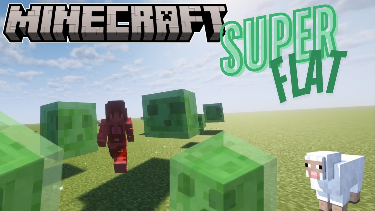 I Played Minecraft Superflat For the First Time - YouTube